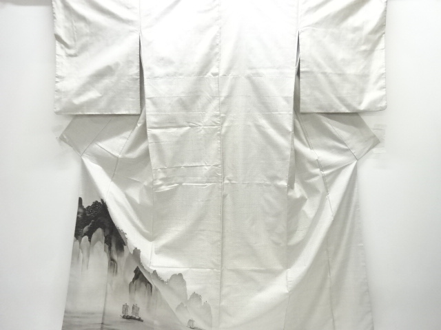 JAPANESE KIMONO / TSUKESAGE OSHIMA TSUMUGI / SCENERY 